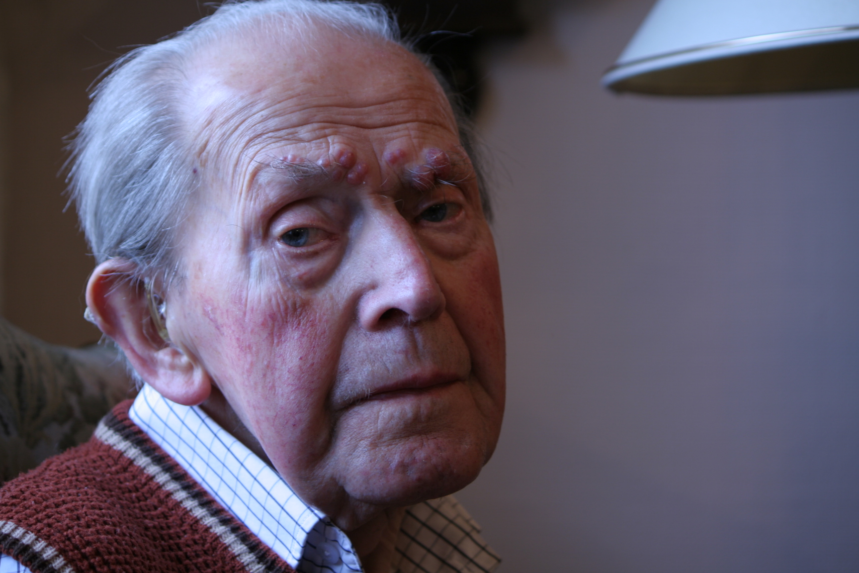 99 år gamle Ole Jæger er lamslått.